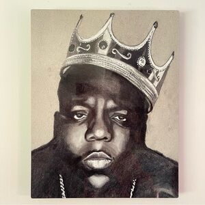 The Notorious B.I.G Portrait Art